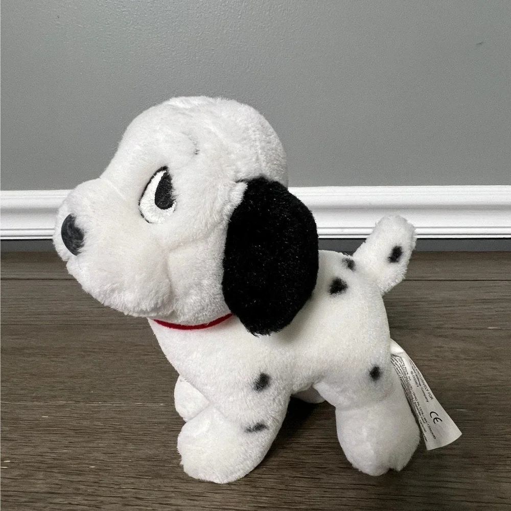 Disney Lucky Dalmatian Plush Dog Stuffed Animal Toy‎ Collar Spots Puppy